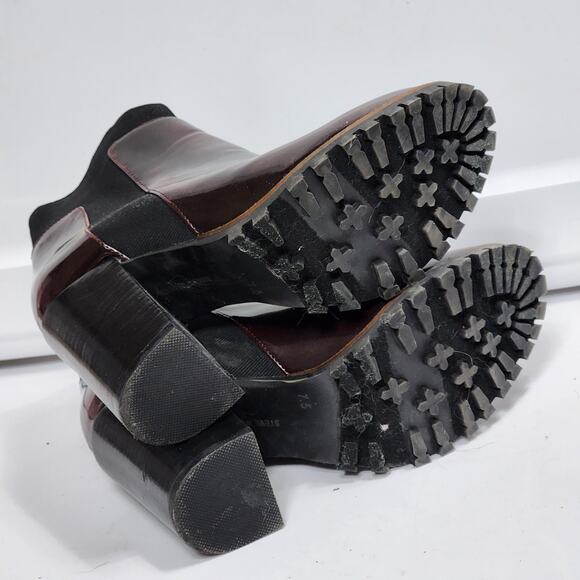 Steve Madden 7.5 Dark Red Boots - Picture 8 of 9